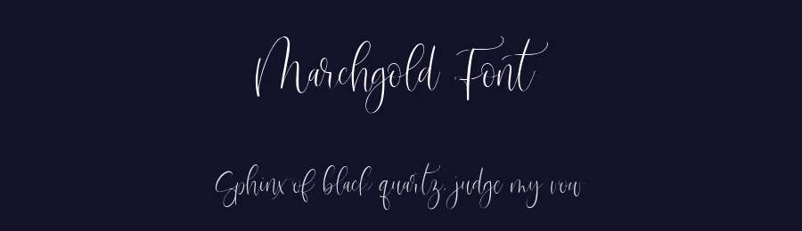 Marchgold Font by metafontsy — Script Handwritten Font — thumbnail 2