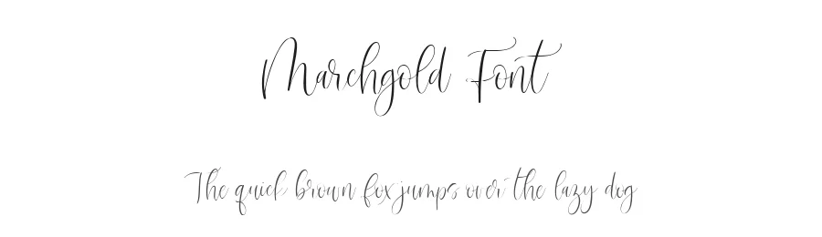Marchgold Font by metafontsy — Script Handwritten Font