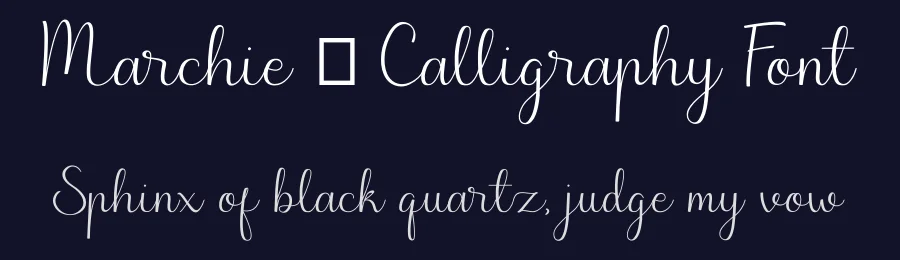 Marchie – Calligraphy Font by Sibelumpagi Studio — Script Handwritten Font — thumbnail 2