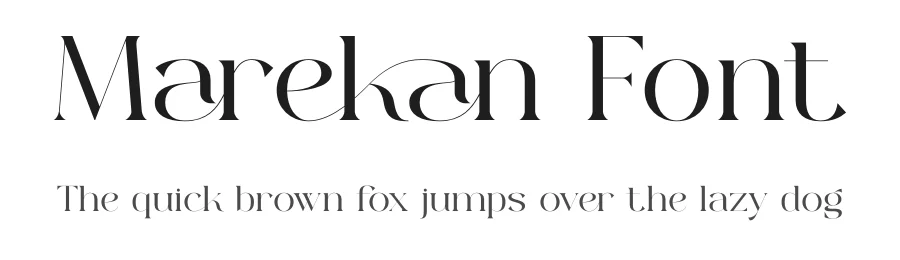 Marekan Font by Muflieart — Serif Font