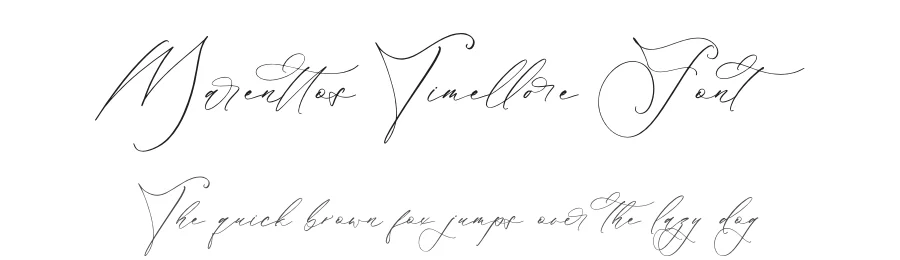 Marenttos Timellore Font by letterenastudios — Script Handwritten Font