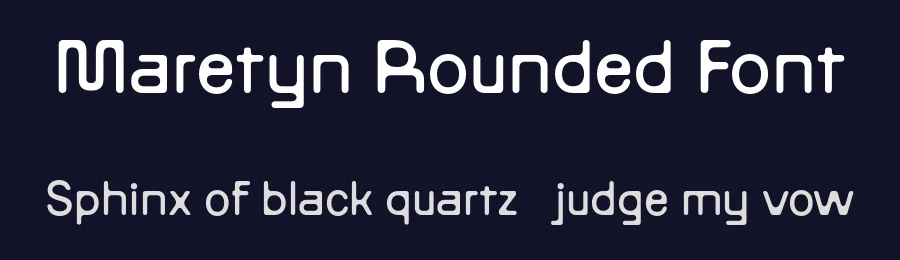 Maretyn Rounded Font by craftsupplyco — Sans Serif Font — thumbnail 2