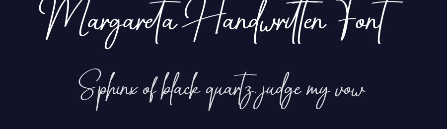 Margareta Handwritten Font by creativeletter — Script Handwritten Font — thumbnail 2