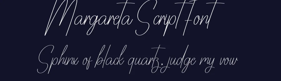 Margareta Script Font by creativeletter — Script Handwritten Font — thumbnail 2