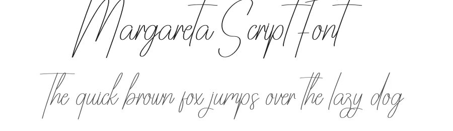 Margareta Script Font by creativeletter — Script Handwritten Font