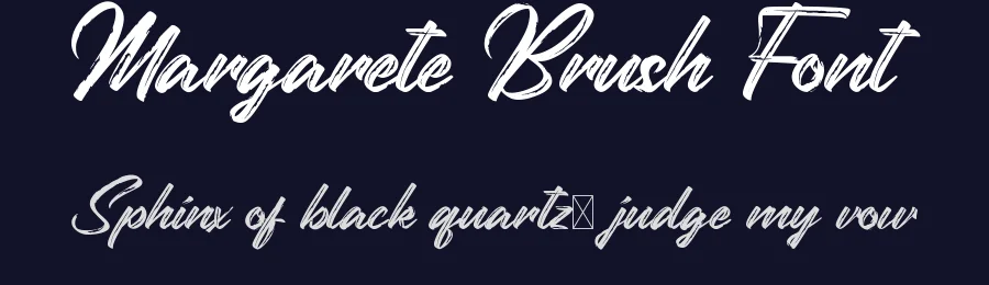 Margarete Brush Font by nihstudio — Script Handwritten Font — thumbnail 2