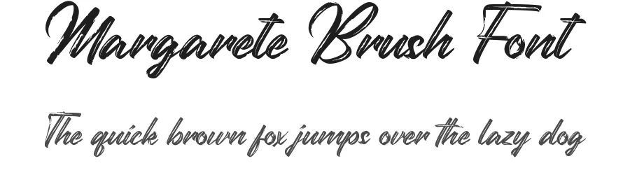Margarete Brush Font by nihstudio โ Script Handwritten Font