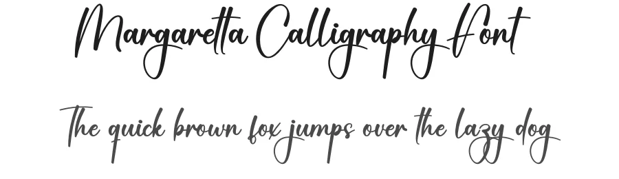 Margaretta Calligraphy Font by creativeletter — Script Handwritten Font