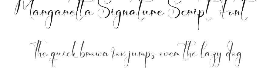 Margaretta Signature Script Font by creativeletter — Script Handwritten Font