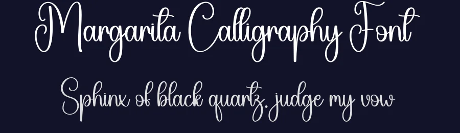 Margarita Calligraphy Font by creativeletter — Script Handwritten Font — thumbnail 2
