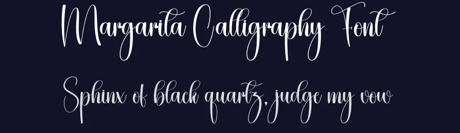 Margarita Calligraphy Font by creativeletter — Script Handwritten Font — thumbnail 2