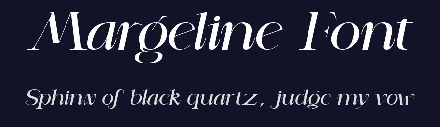 Margeline Font by Muksal Creative — Serif Font — thumbnail 2