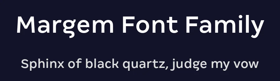 Margem Font Family by Fabio Haag — Sans Serif Font — thumbnail 2