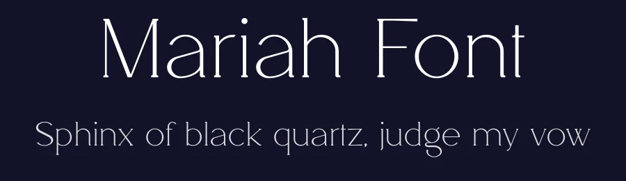 Mariah Font by vpcreativeshop — Display Font — thumbnail 2