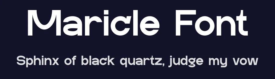 Maricle Font by Marvadesign — Sans Serif Font — thumbnail 2