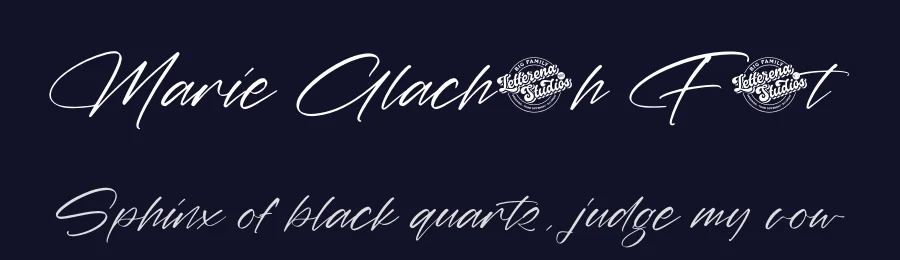 Marie Glachith Font by letterenastudios — Script Handwritten Font — thumbnail 2