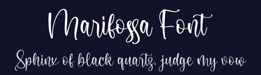Marifossa Font by letterfabric — Script Handwritten Font — thumbnail 2