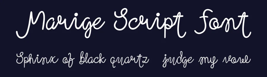 Marige Script Font by pandekastudio — Script Handwritten Font — thumbnail 2