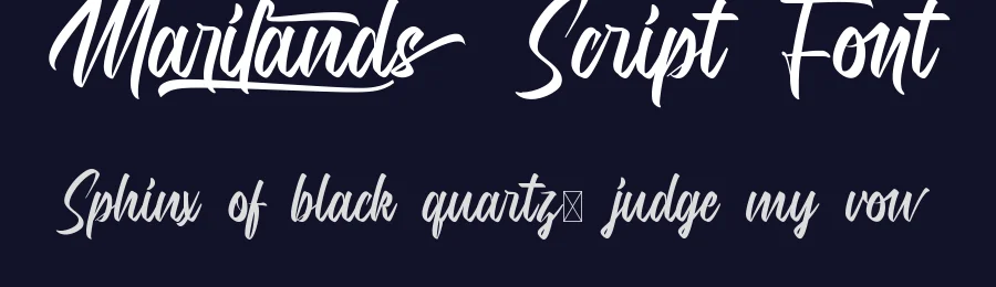 Marilands Script Font by RaisProject — Script Handwritten Font — thumbnail 2