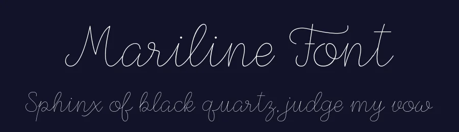 Mariline Font by Creatifontstudios — Script Handwritten Font — thumbnail 2
