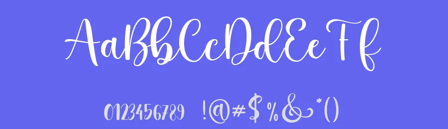 Marilyne Calligraphy Font by silverdav — Script Handwritten Font — thumbnail 3