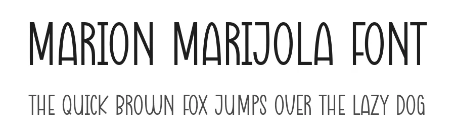 Marion Marijola Font by Dreamink Studio — Sans Serif Font