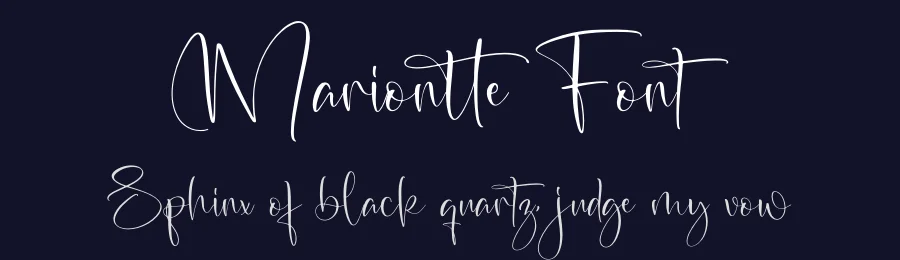 Mariontte Font by letterfabric — Script Handwritten Font — thumbnail 2