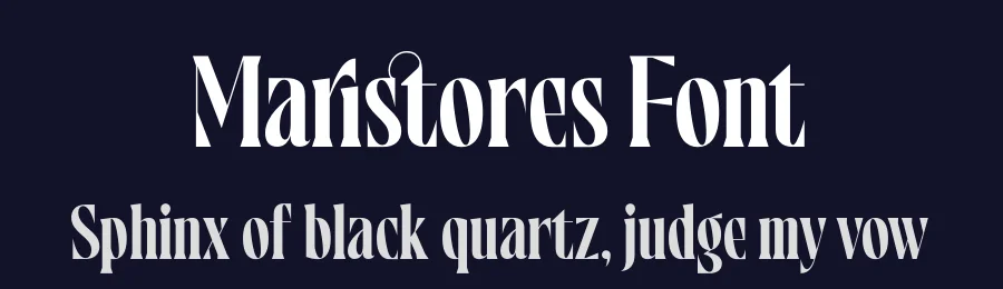 Maristores Font by timelesstype.co — Serif Font — thumbnail 2