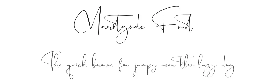 Maritgode Font by letterenastudios — Script Handwritten Font