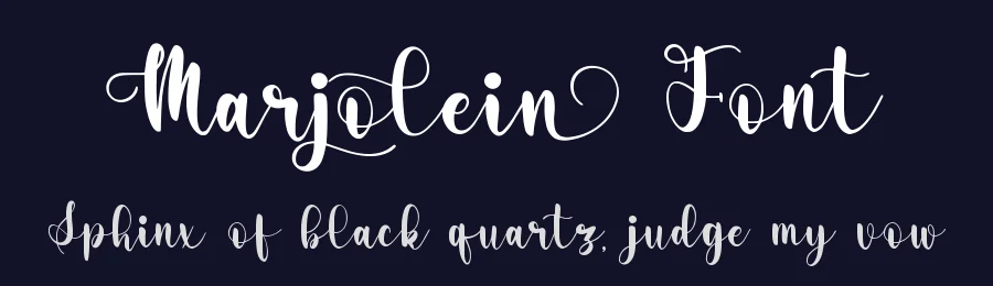 Marjolein Font by qwrtype — Script Handwritten Font — thumbnail 2