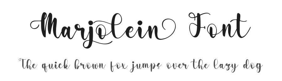 Marjolein Font by qwrtype — Script Handwritten Font