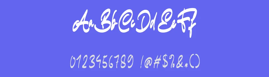 Mark Grifory – Handcrafted Brush Font by Krismagraph — Script Handwritten Font — thumbnail 3