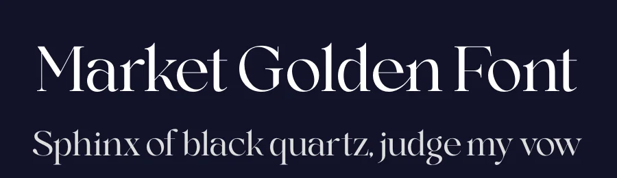 Market Golden Font by timelesstype.co — Serif Font — thumbnail 2