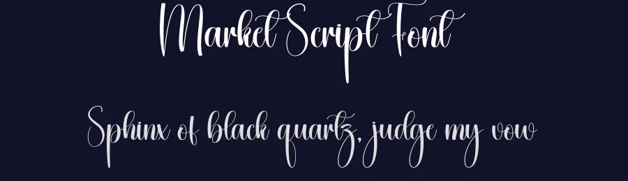 Market Script Font by creativeletter — Script Handwritten Font — thumbnail 2