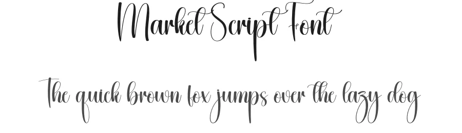 Market Script Font by creativeletter — Script Handwritten Font