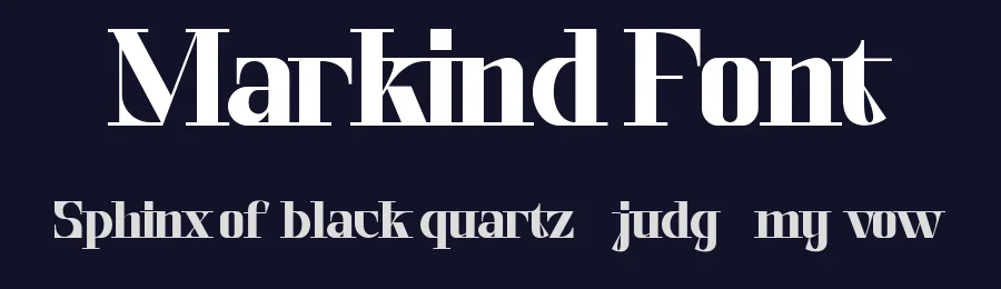 Markind Font by Say Studio — Display Font — thumbnail 2