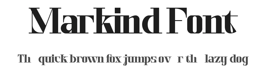 Markind Font by Say Studio — Display Font