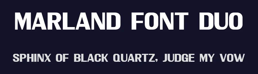 Marland Font Duo by Letterhend Studio — Display Font — thumbnail 2
