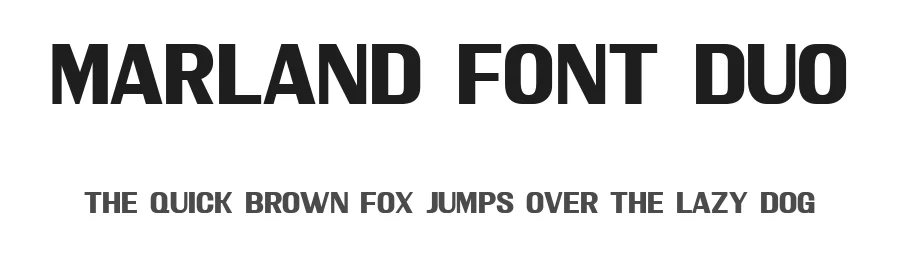 Marland Font Duo by Letterhend Studio — Display Font