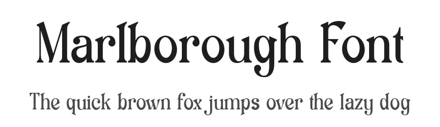 Marlborough Font by gianstudio12 — Serif Font