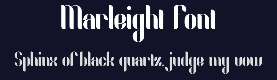 Marleight Font by vpcreativeshop — Display Font — thumbnail 2