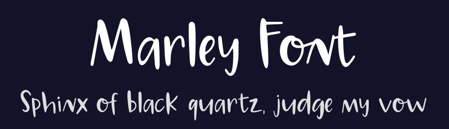 Marley Font by Groovyjournal — Script Handwritten Font — thumbnail 2