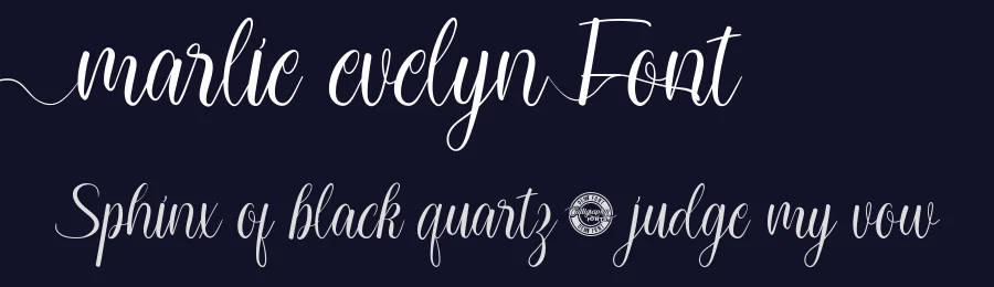 Marlie Evelyn Font by CalligraphyFonts.net — Script Handwritten Font — thumbnail 2