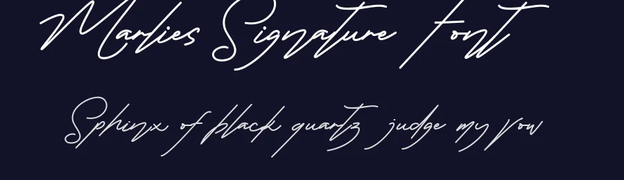Marlies Signature Font by DikasStudio — Script Handwritten Font — thumbnail 2