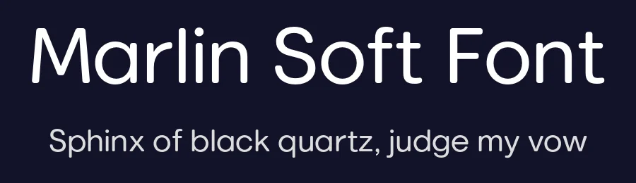 Marlin Soft Font by FontMesa — Sans Serif Font — thumbnail 2