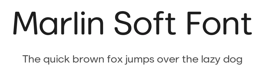 Marlin Soft Font by FontMesa — Sans Serif Font