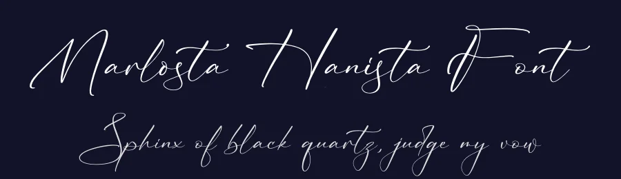 Marlosta Hanista Font by letterfabric — Script Handwritten Font — thumbnail 2
