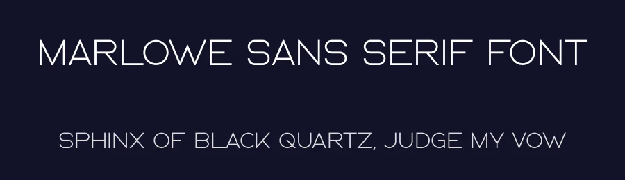 Marlowe Sans Serif Font by vpcreativeshop — Sans Serif Font — thumbnail 2