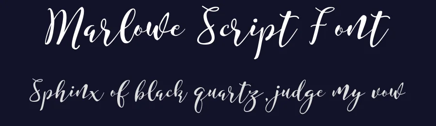 Marlowe Script Font by Typeface — Script Handwritten Font — thumbnail 2