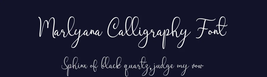 Marlyana Calligraphy Font by letterenastudios — Script Handwritten Font — thumbnail 2